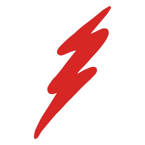 Red Lightning Bolt Png And Svg Design For T Shirts