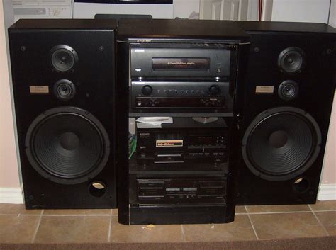 Pioneer Stereo Digital Home Stereo System Large 3 Foot T Flickr