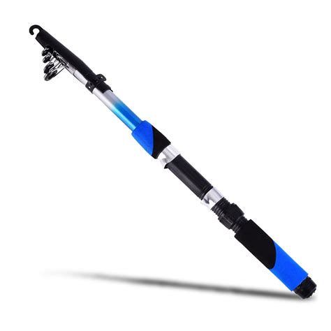 21m Portable Telescopic Fishing Rod Fiberglass Fishing Pole Travel