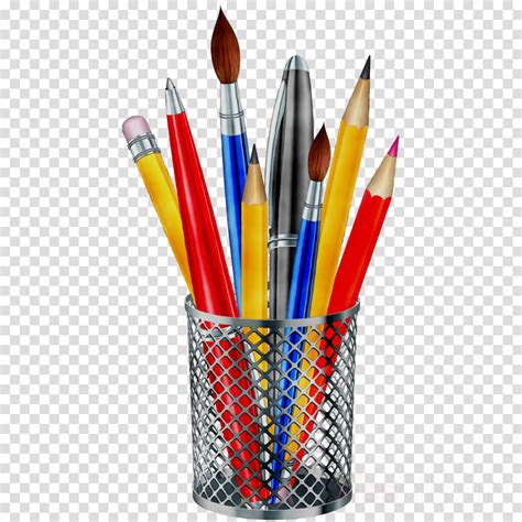 Pencil Clipart Transparent Background Png Colored Pencil Clip Art