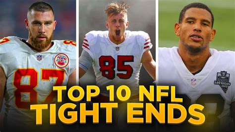 Top 5 Nfl Tight Ends For 2021 Youtube