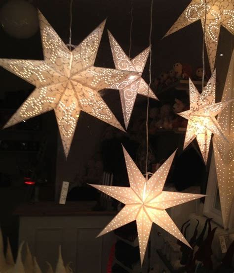 Diy Learn To Make Christmas Paper Star Lights For Tree Decoration