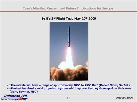 Iran S Missiles Current And Future Implications For Europe