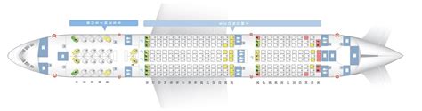 Seat Map And Seating Chart Boeing 787 8 Dreamliner Qatar Airways