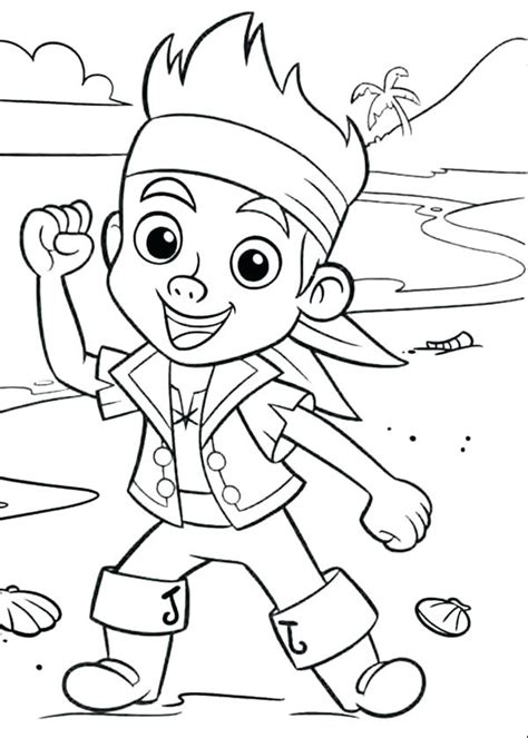 Jake and the neverland pirates free printable coloring pages. Pirate Coloring Pages For Preschool at GetDrawings | Free ...