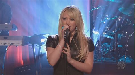 Live Performance Music Videos Hilary Duff Fly Live The Tonight