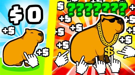 Can I Click The Richest Capybara Capybara Clicker Youtube