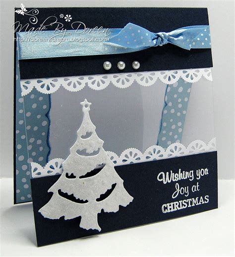 Acetate is a very versatile material in your paper craft. Doreens Dream: My Favourite Five Christmas Cards