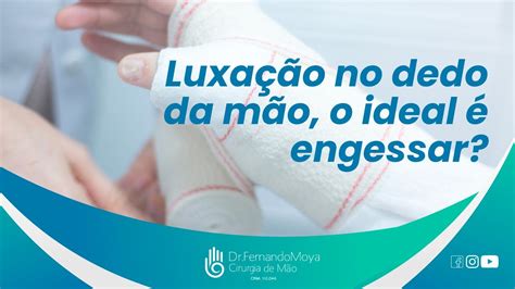 Cid Luxação Dedo Mão