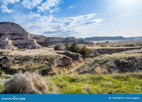 Rocky Landscape Scenery Of Scotts Bluff National Monument Nebraska