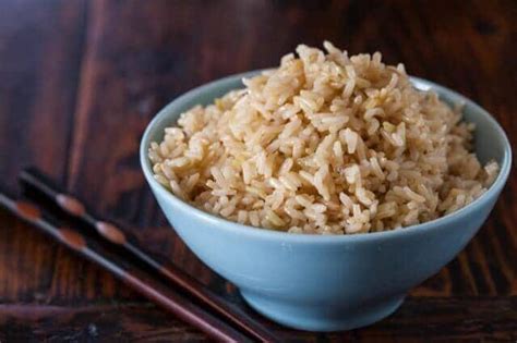 Nutrition facts for steamed rice (1bowl 150g). How to Cook Brown Rice in the Microwave • Steamy Kitchen ...