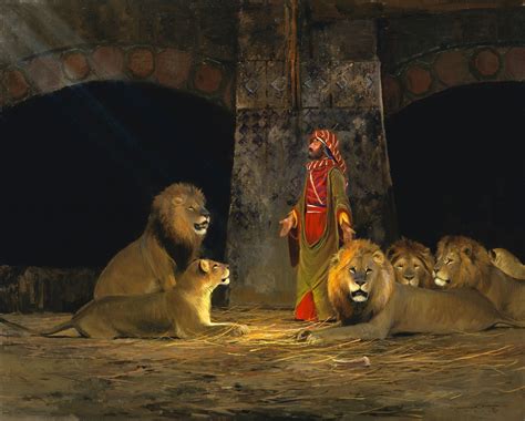 Daniel In The Lions Den — Coleman Art Daniel In The Lions Den