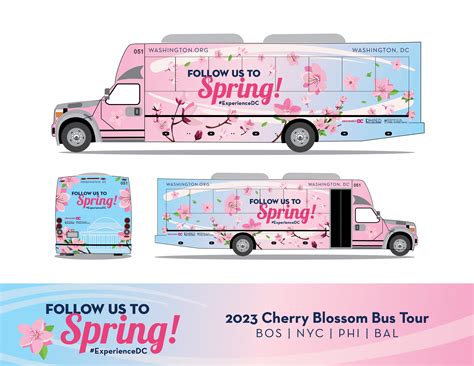 Washington Dc’s Cherry Blossom Bus To Stop In Rittenhouse Square To Promote Spring Tourism