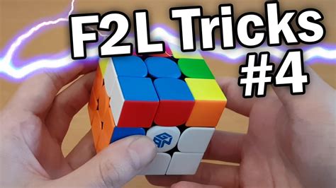 Rubiks Cube F2l Tricks 4 Cfop Youtube