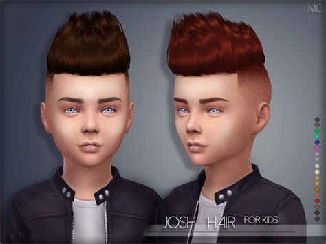 The Sims Resource Mathcope Josh Hair For Kids