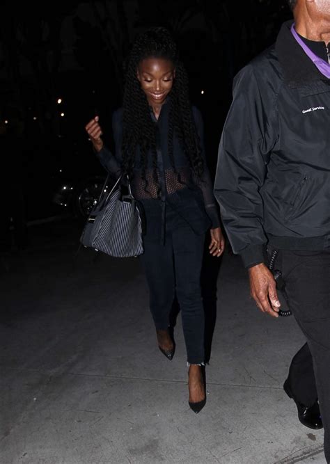 Brandy Norwood Goes To The Lakers Game 05 Gotceleb