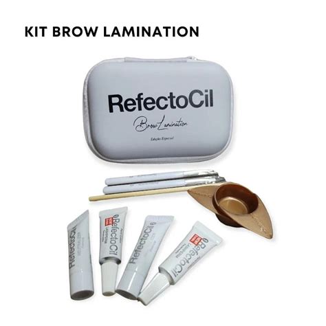 Kit Brow Lamination Refectocil Loja Pigment Art
