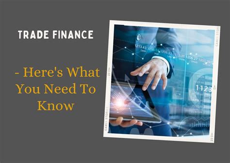 Trade Finance Heres What You Need To Know