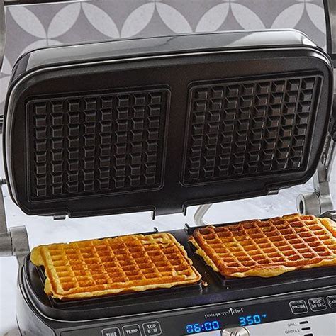 Deluxe Electric Waffle Plates Pampered Chef Electric Grill Pampered