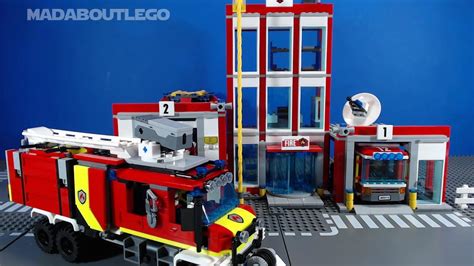 Lego City Fire Command Truck 60374 Youtube