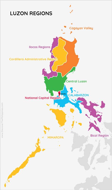 Major Island Divisions Luzon Island Group Discover The Philippines
