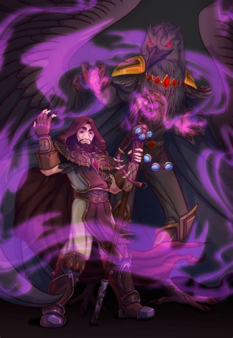 Commission Medivh And Raven Lord By Namedyoro On Deviantart