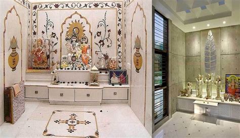 10 Latest Pooja Room Tiles And Marble Designs With Pictures Pooja Rooms