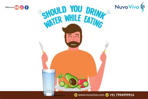 Drinking Water While Eating Nuvovivo Reverse Your Age And Lifestyle