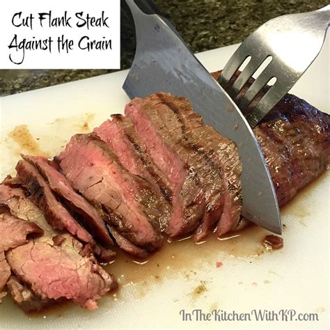 How To Cut Flank Steak How To Slice Flank Steak With Purewow Youtube This Means That Flank