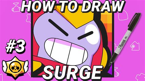 Brawl stars best animation compilation # 3 jessie origin full. How To Draw Surge portrait | Brawl Stars New Brawler - YouTube