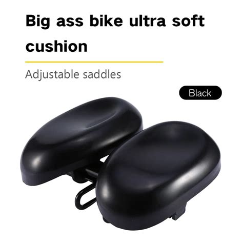 New Extra Wide Large Bicycle Seat Cushion Mtb Bike Road Cycling Saddle Cover Strench Extend Rear