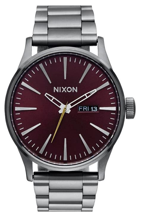 Nixon Sentry Bracelet Watch 42mm Nordstrom