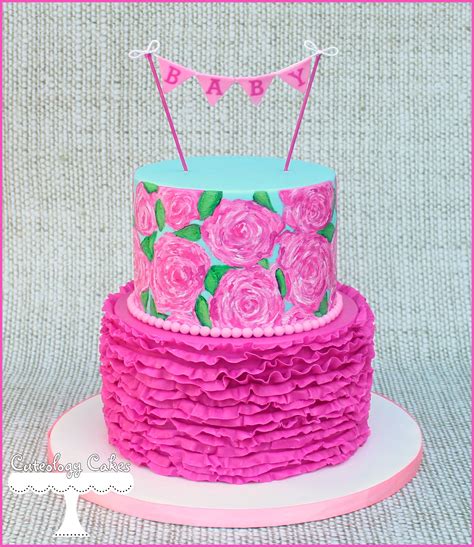 Lilly Pulitzer Cake Ideas A Lilly Pulitzer Themed Birthday Party One