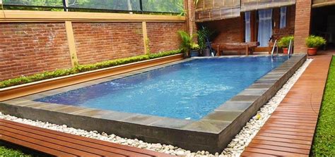 Atap sebuah rumah berbentuk limas dengan alas berupa persegi panjang berukuran 25 m × 15 m. √ Desain Kolam Renang Minimalis (Modern & Sederhana)