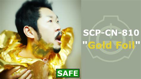 Scp Cn 810 Gold Foil Youtube