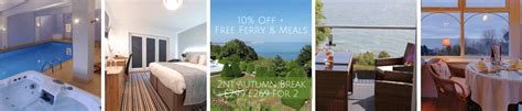 Offautumn Offer Free Ferry Meals Luccombe Hall Hotel Isle Of
