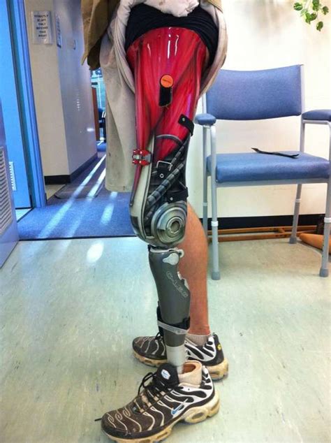 Robotic Prothesis Artwork Terminator Leg