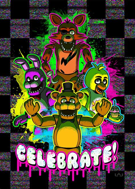 Five Nights At Freddy S Images Celebrate Poster Hd Wa