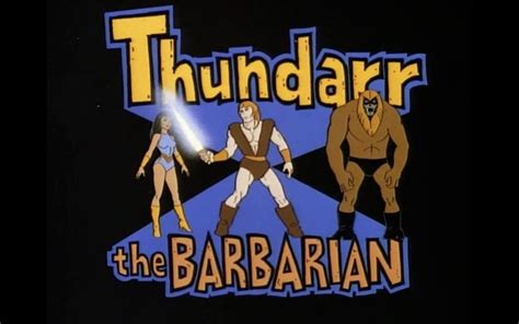 Thundar The Barbarian Saturday Cartoon 80s Cartoons Saturday