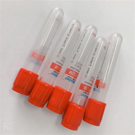 Pet Glass Capillary Blood Collection Tubes Blood Specimen Collection