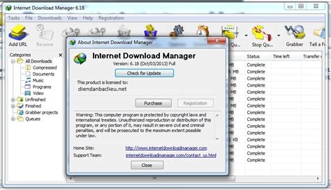 (free download, about 10 mb). Key IDM 6.18 full - Serial Number Internet Download ...