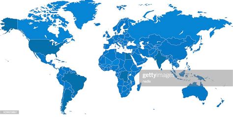 World Map High Res Stock Photo Getty Images