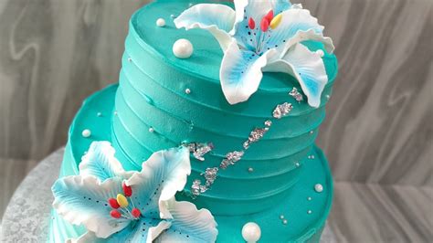 Tiffany Blue Wedding Cake Youtube