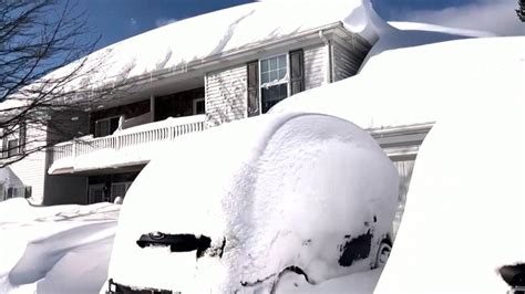 Buffalo Western New York Absolutely Slammed By Lake Effect Snowstorm