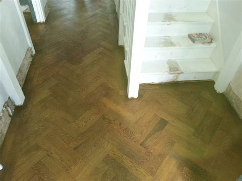 Parquet Flooring in Hallway - Real Wood Flooring Watford