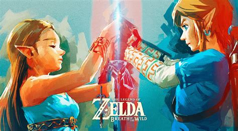 The Legend Of Zelda Breath Of The Wild Link The Legend Of Zelda
