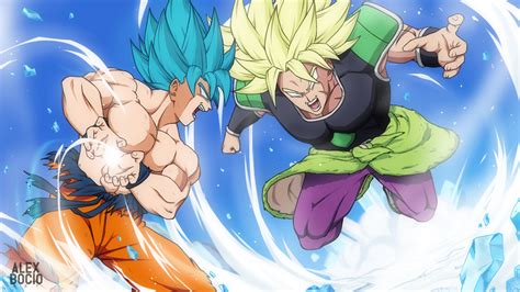 Podrias hacer este poster con calidad suplime? Goku vs Broly Wallpapers - Top Free Goku vs Broly ...