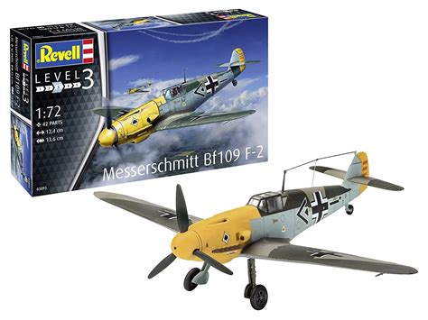 172 Messerschmitt Bf 109 F 2 Model Kit Model Kits Plastic Model Kits
