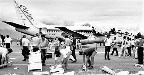 It came to a sudden decompression of the cabin, which resulted in 65 injured. Kathryn's Report: Aloha Airlines Flight 243: 30 years ...
