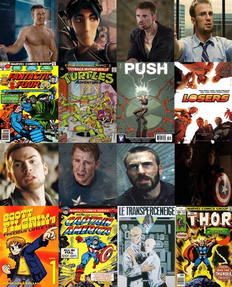 The Many Comic Book Characters Of Chris Evans Rmarvelstudios
